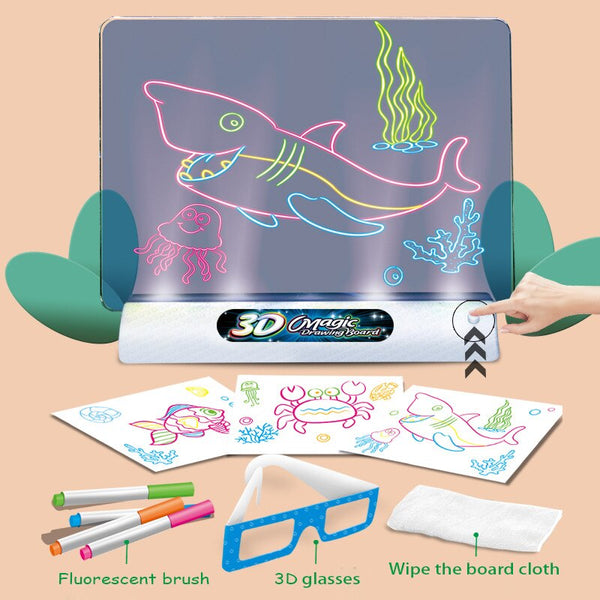 Load image into Gallery viewer, 3D Magic Drawing Board