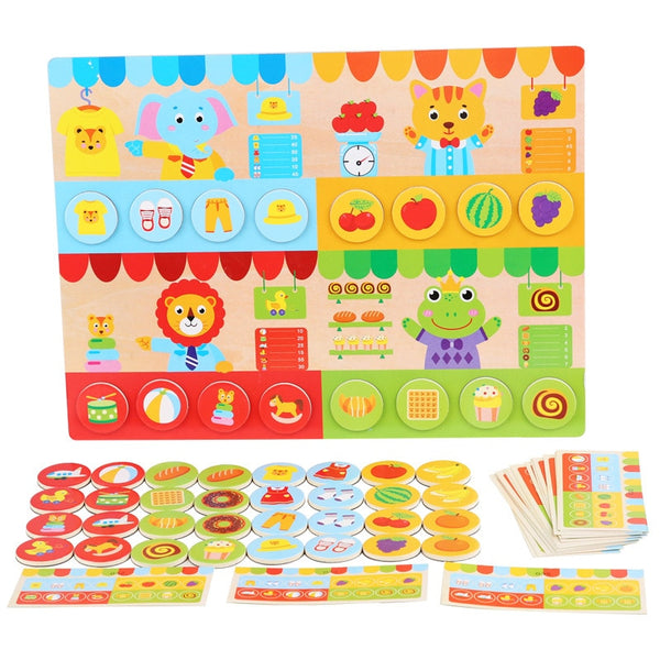 Load image into Gallery viewer, Magnetic Matching Cards Stickers - CNF C