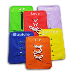 Baby dressing learning busy board