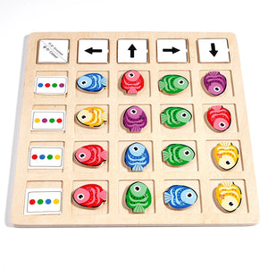 Logical Thinking Training Direction Color Cognition