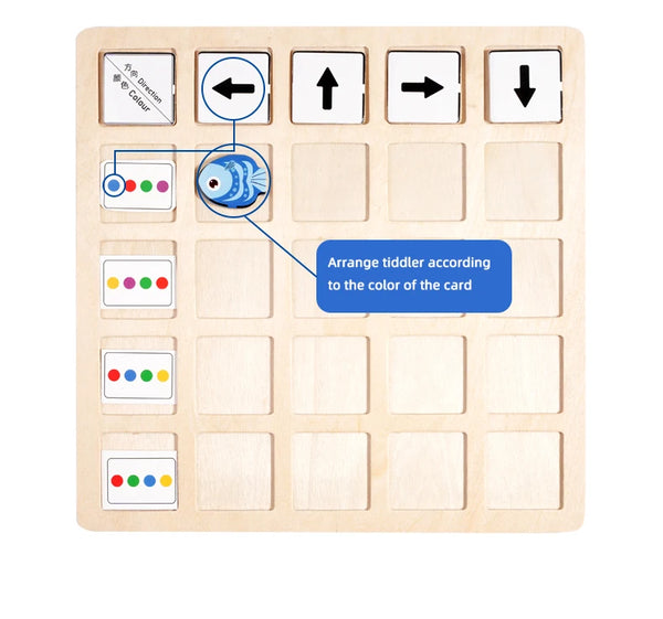 Load image into Gallery viewer, Logical Thinking Training Direction Color Cognition
