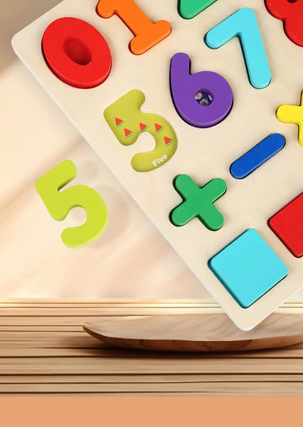 Load image into Gallery viewer, Montessori Wooden Puzzle for Children - Alphabetic
