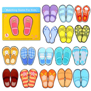 Shoes Left/Right Cognitive Matching Games