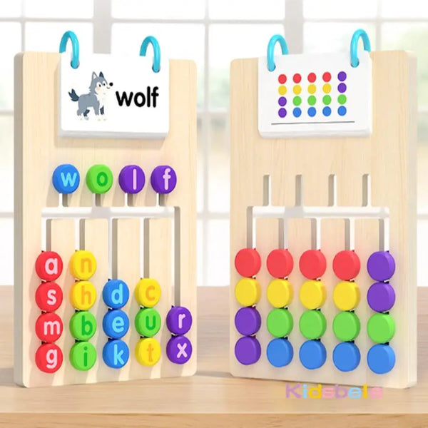 Load image into Gallery viewer, 5-Color Shape Matching Cognition Learning Game

