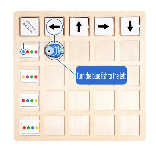 Load image into Gallery viewer, Logical Thinking Training Direction Color Cognition
