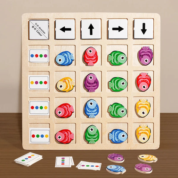 Load image into Gallery viewer, Logical Thinking Training Direction Color Cognition
