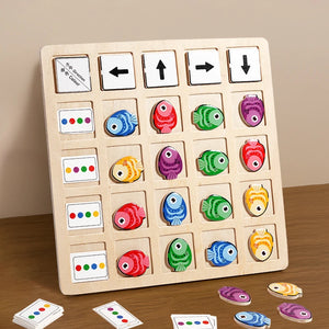 Logical Thinking Training Direction Color Cognition