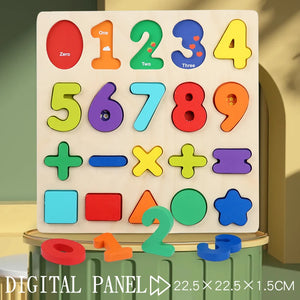 Montessori Wooden Puzzle for Children - Alphabetic