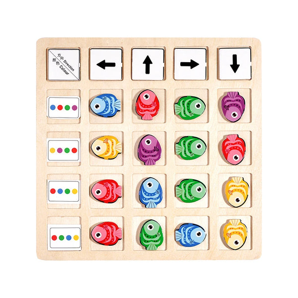 Load image into Gallery viewer, Logical Thinking Training Direction Color Cognition
