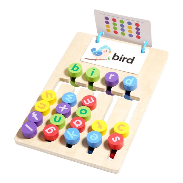 Load image into Gallery viewer, 5-Color Shape Matching Cognition Learning Game
