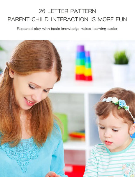 Load image into Gallery viewer, Montessori Wooden Puzzle for Children - Alphabetic
