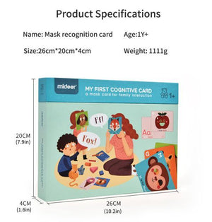Mideer Cognitive Card Educational Toys - HN Bazar 