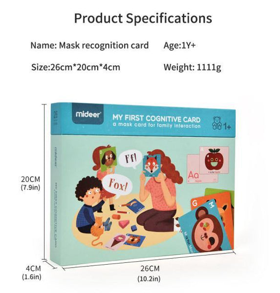 Load image into Gallery viewer, Mideer Cognitive Card Educational Toys - HN Bazar 
