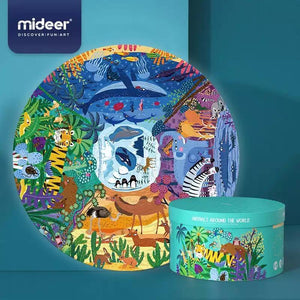 Mideer 150p World Zoo - HN Bazar 