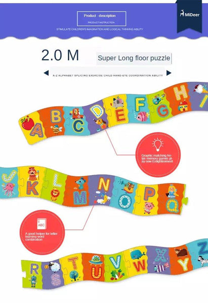 Load image into Gallery viewer, Mideer Letter Floor Puzzle - HN Bazar 
