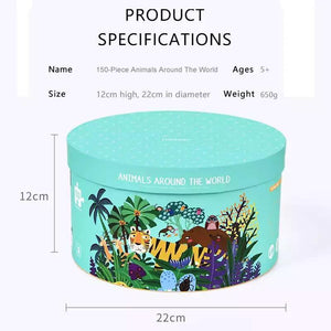 Mideer 150p World Zoo - HN Bazar 