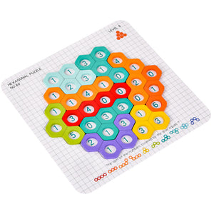 Hexagonal Number Matching Game - CNF7
