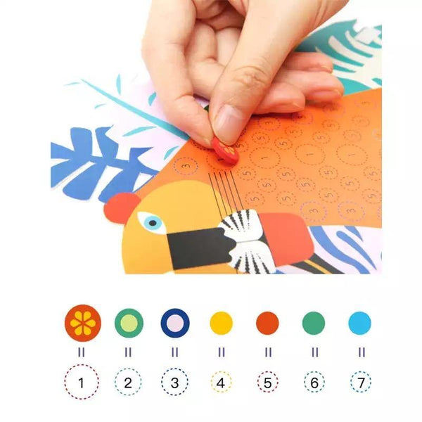 Load image into Gallery viewer, Mideer Baby Diy Toys Point Art 3D - HN Bazar 
