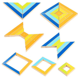 3D Wooden Puzzle - Square  CNF1 - HN Bazar 