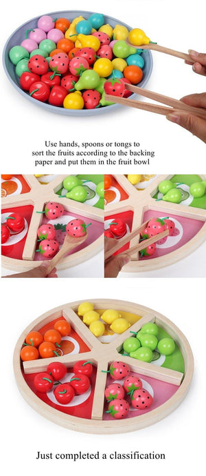 Wooden Beads Game Clip Ball Puzzle CNF1 - HN Bazar 