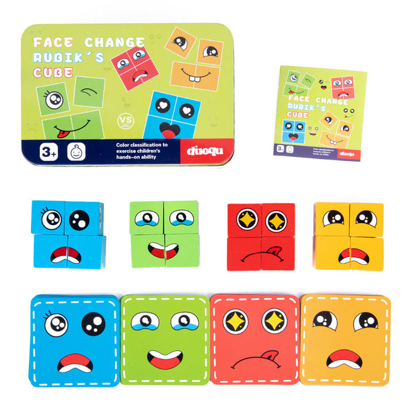 Load image into Gallery viewer, Face-Changing Expression Rubik's Cube - CNF7

