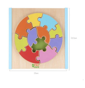 3D Wooden Puzzle - Circle  CNF1 - HN Bazar 