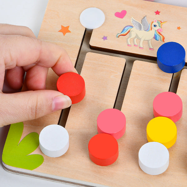 تحميل الصورة في عارض الصور ، Wooden Logical Thinking Game Chess - CNF7
