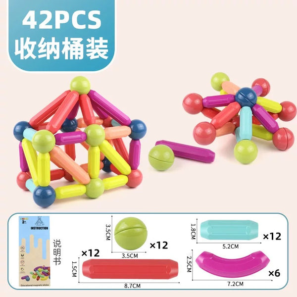 Load image into Gallery viewer, 3D Magnetic Sticks Blocks-AE
