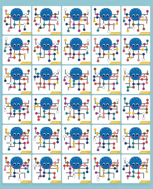 Octopus Maze Matching Cards -CNF8