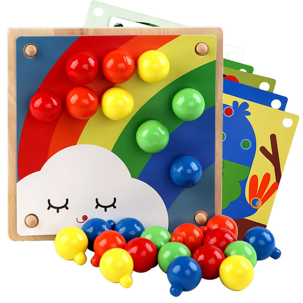 Load image into Gallery viewer, New large-Particle Mushroom Nails Button Insert Beads  - CNF8
