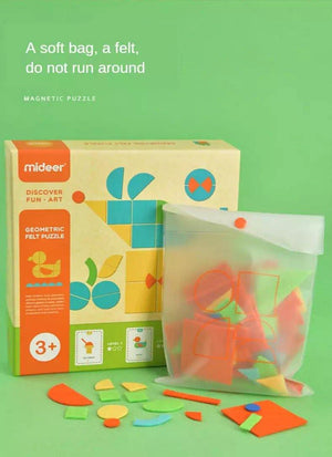 Mideer Geometric Felt Painting Collage - HN Bazar 