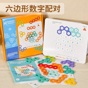 Hexagonal Number Matching Game - CNF7