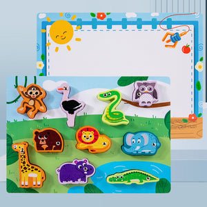 2 in 1 Wooden Matching Puzzle - CNF7