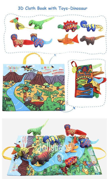 Load image into Gallery viewer, Play Mat with Cloth Book CNF2 - HN Bazar 
