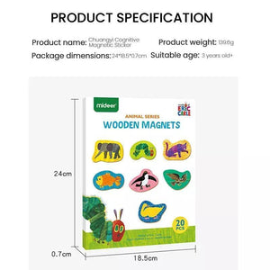 Mideer Creative Arts Cognitive Magnetic Sticker - HN Bazar 