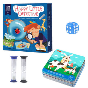 Happy Detective Memory Concentration Training Puzzle  - CNF7
