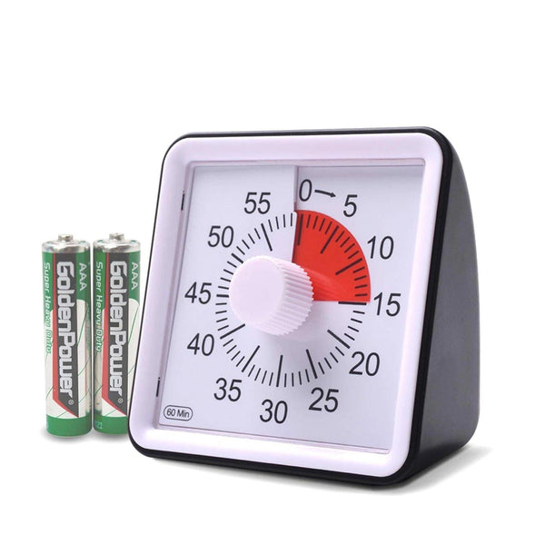 Load image into Gallery viewer, 60 Minutes Visual Analog Timer Silent Countdown Timer CNF4 - HN Bazar 
