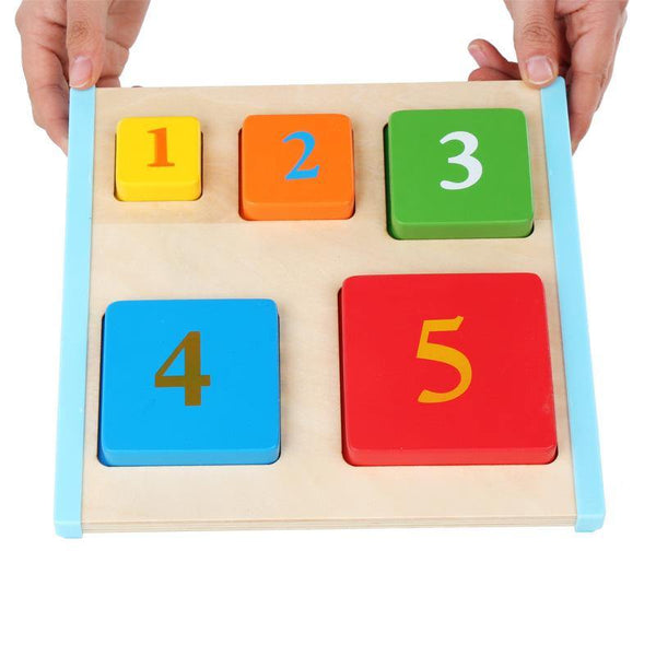 تحميل الصورة في عارض الصور ، 3D Wooden Puzzle - Square  CNF1 - HN Bazar 
