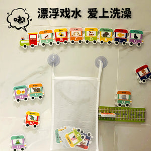 Foam Bath Letters and Animals Set -AE