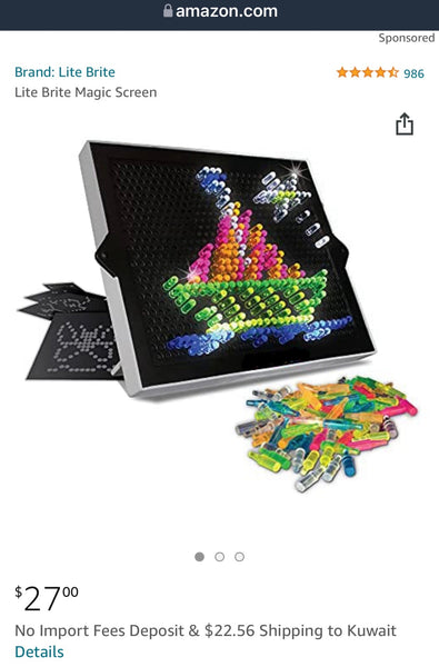 Load image into Gallery viewer, 3D Lite Brite Magic Screen
