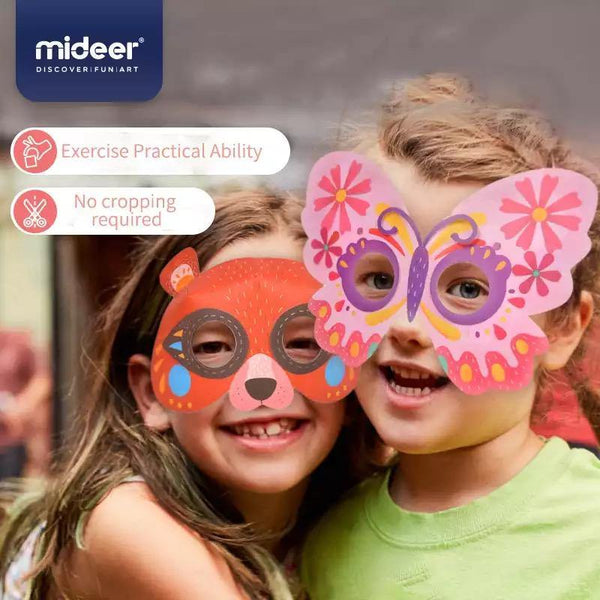 Load image into Gallery viewer, Mideer Animal Three Dimensional Paper Mask - HN Bazar 

