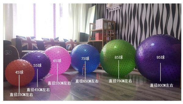 تحميل الصورة في عارض الصور ، Exercise Ball Anti-Burst Yoga Ball CNF3 - HN Bazar 
