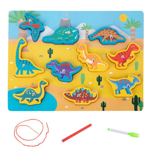 2 in 1 Wooden Matching Puzzle - CNF7