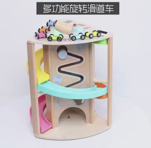 Load and play video in Gallery viewer, Multifunctional Rotating Slide Car CNF1 CNF5
