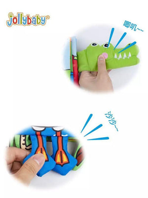 Crocodile Cloth Book - Whose Feet Are These CNF2 - HN Bazar 