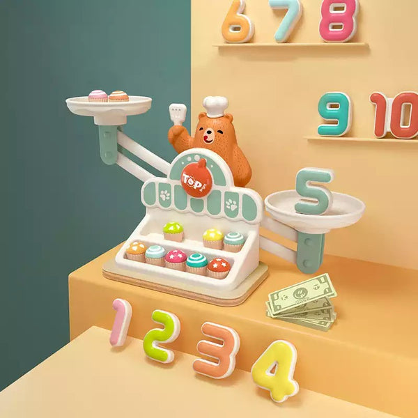 Load image into Gallery viewer, Cartoon Bear Digital Balance Logical Thinking CNF D

