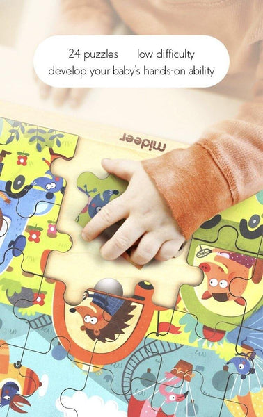 تحميل الصورة في عارض الصور ، Mideer Wooden 24p Puzzle - HN Bazar 
