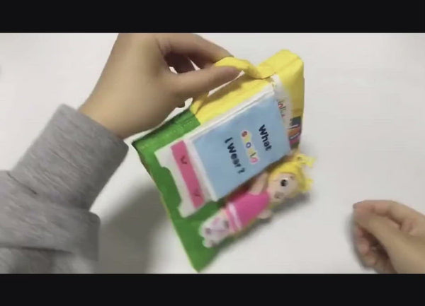 Load and play video in Gallery viewer, Cloth Book CNF2
