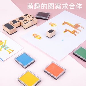 Wooden Variety Magic DIY Stamp - CNF7