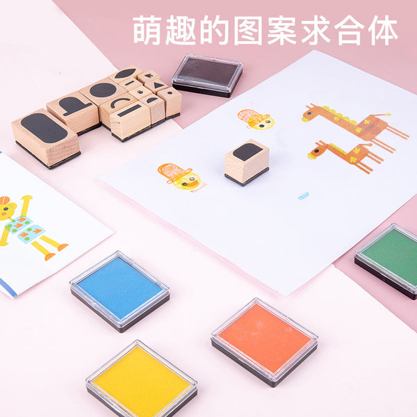 Load image into Gallery viewer, Wooden Variety Magic DIY Stamp - CNF7
